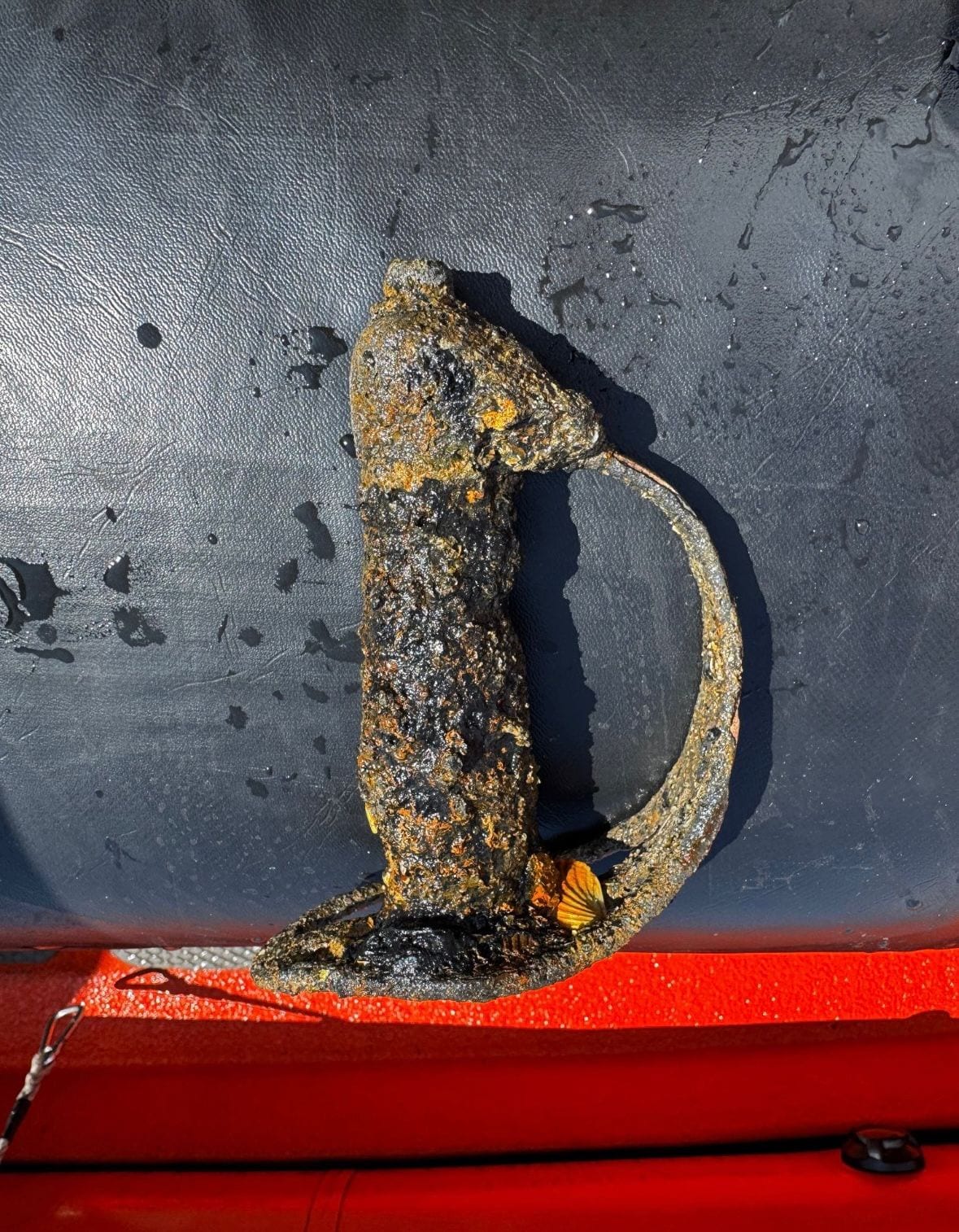 Hidden in Black, Revealed in Gold: QUEST Products Uncover an 1785 Officer's Sword