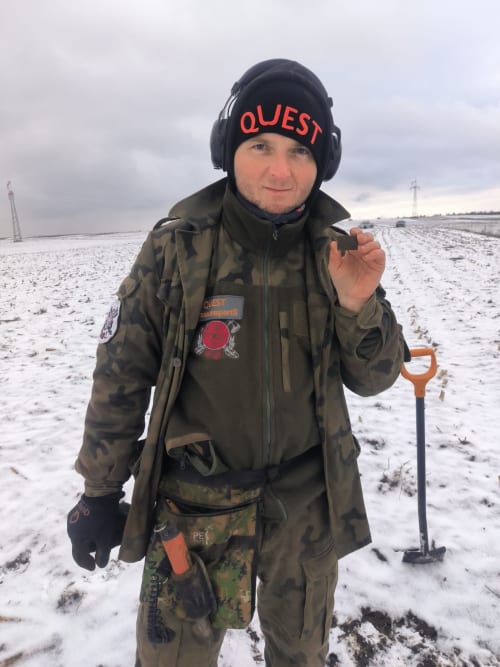 QUEST Metal Detectors to the Rescue! WWII POW Dog Tag Found in Poland, Returned to Family After 80 Years!