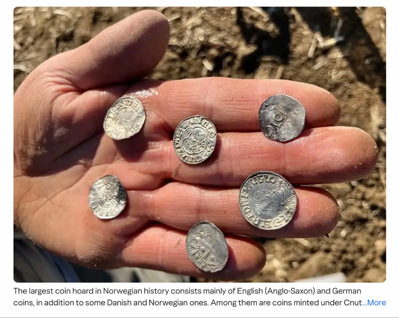 2 Detectorists Found 2,970 Viking Silver Coins