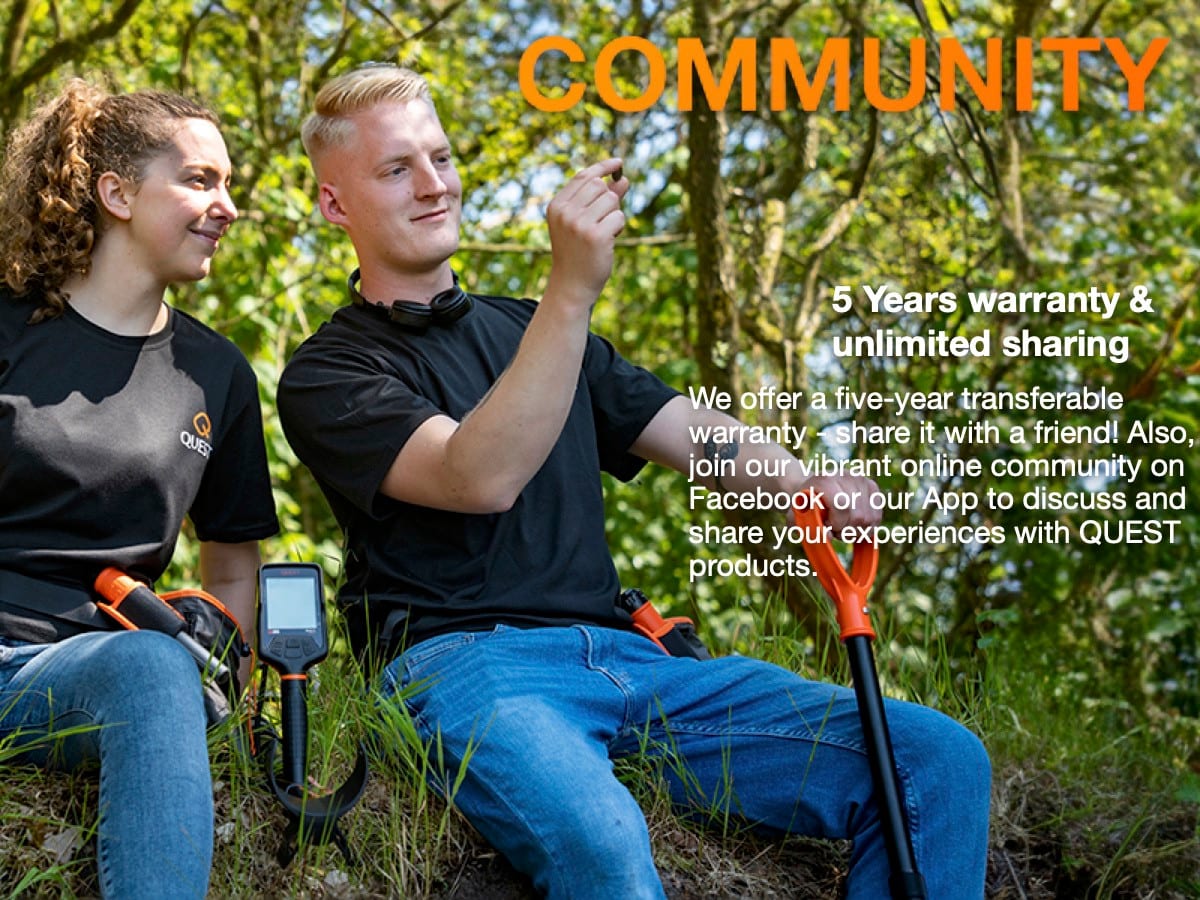 Community — 5-year warranty and unlimited sharing