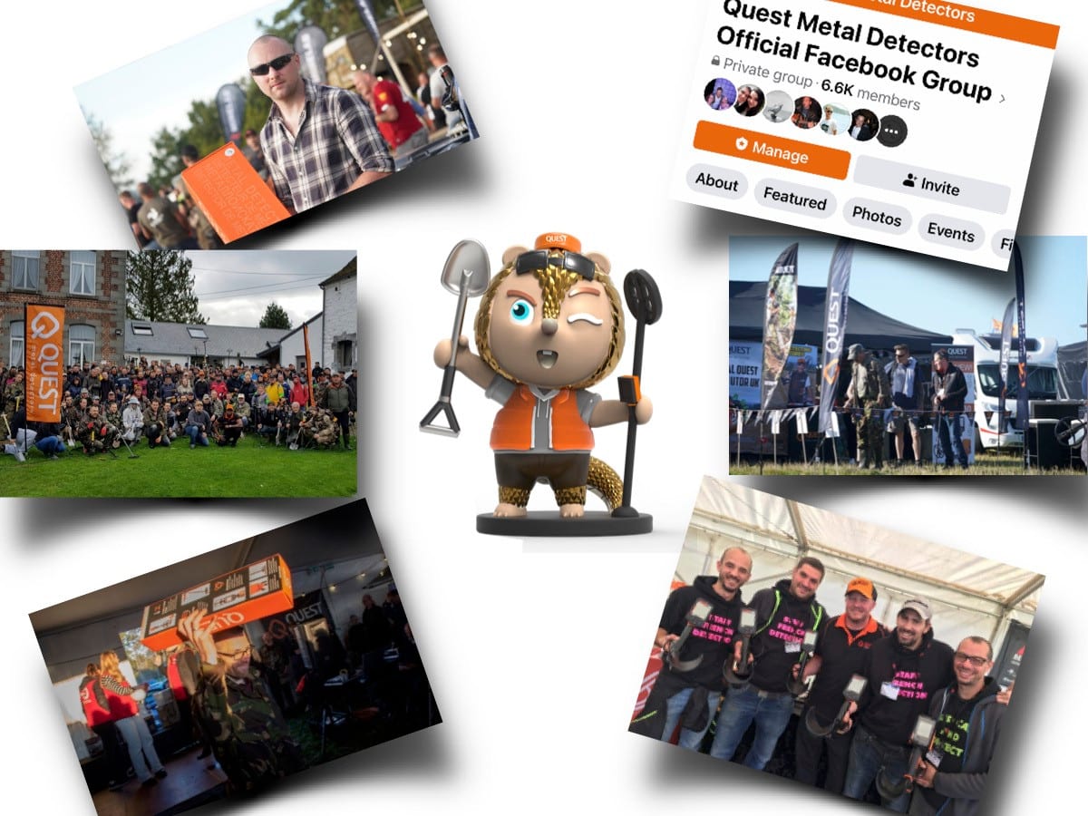 QUEST community events and detectorists