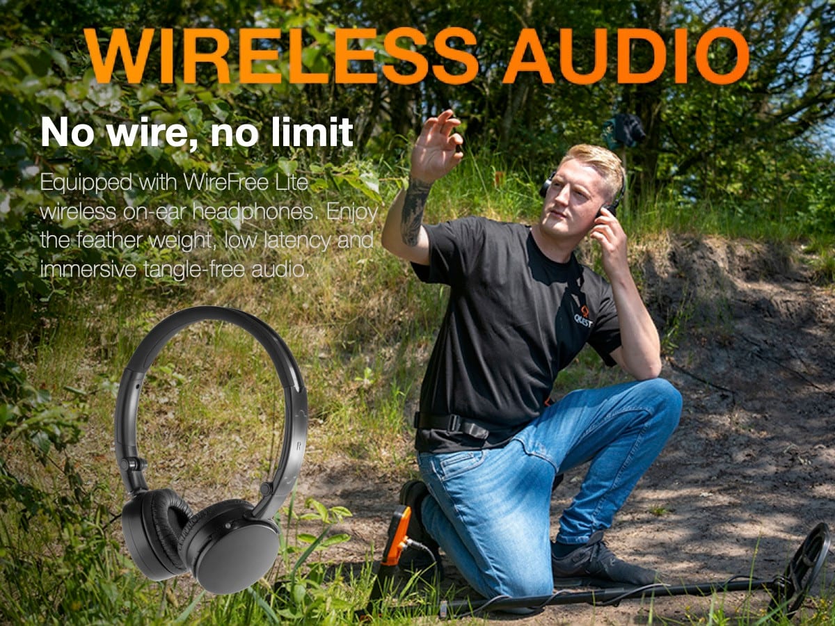Wireless Audio — no wire, no limit, with WireFree Lite headphones