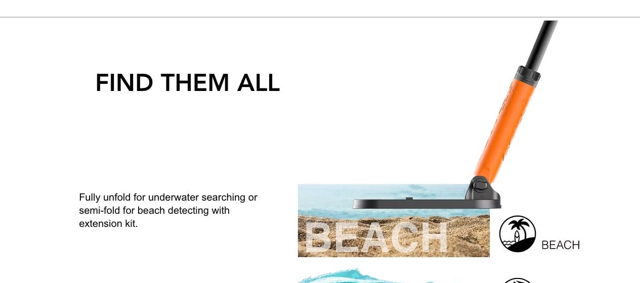 Scuba Tector Pro — Find Them All for beach and scuba detecting